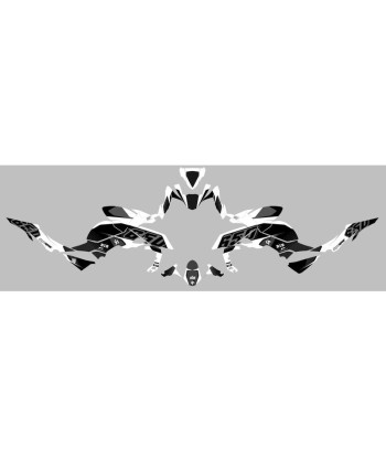 Kit Deco UP Maximize Negro-Blanco Kawasaki Z650