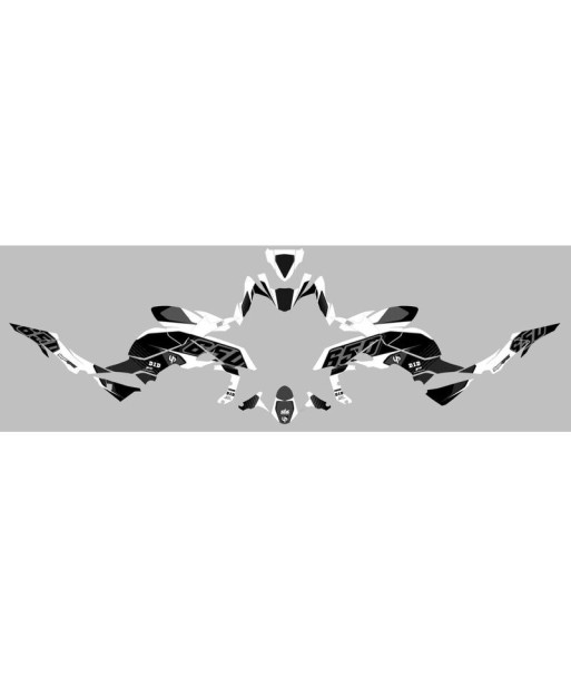 Kit Deco UP Maximize Negro-Blanco Kawasaki Z650