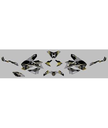 Kit Deco UP Maximize Gris-Amarillo Yamaha MT10