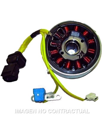 Volante Magnético Trifase 12 Polos 12V 150W Motor Piaggio