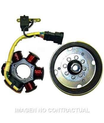 Volante Magnético 6 Polos 12V 90W (Motor Piaggio 50 2T