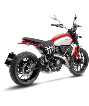 LEOVINCE LV-10 FULL BLACK DUCATI SCRAMBLER ICON/FULL THROTTLE/NIGHT SHIFT 23-24