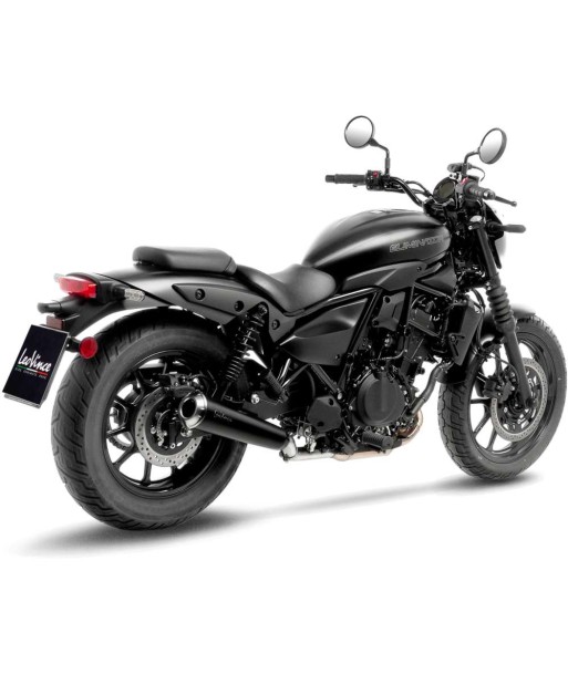 SILENCIOSO CLASSIC RACER BLACK KAWASAKI ELIMINATOR 500 E5 HOMOL