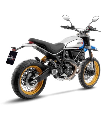 LEOVINCE LV 10 BLACK DUCATI SCRAMBLER 800 DESERT SLED 21-22
