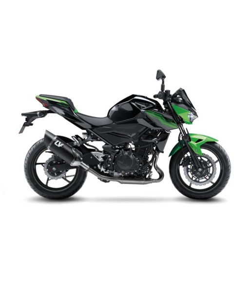 SILENCIOSO LEOVINCE LV-14R BLACK EDITION KAWASAKI NINJA 400/500 - Z 400/500 INOX E4 18-21 HOMOL