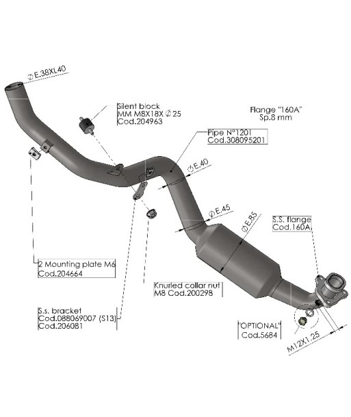 KIT DE RECAMBIOS LEOVINCE HONDA X-ADV 750