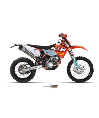 ESCAPE COMPLETO 1x1 MIVV OVAL ST. STEEL KTM EXC 250 F 2011   2011