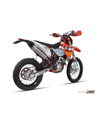 ESCAPE COMPLETO 1x1 MIVV OVAL ST. STEEL KTM EXC 250 F 2011   2011