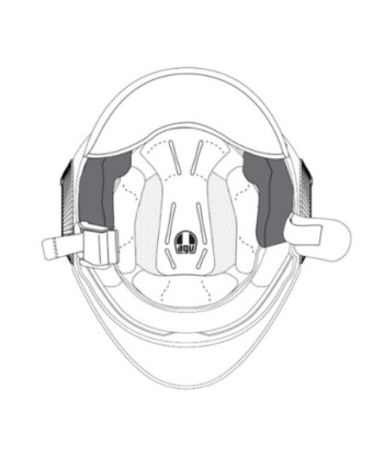 ACOLCHADO MEJILLAS ORBYT GR/NG T-XL