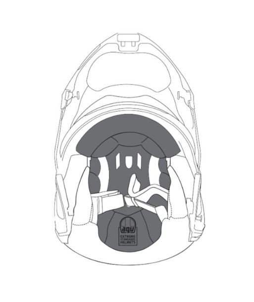 INTERIOR AGV SPORTMODULAR T-XS