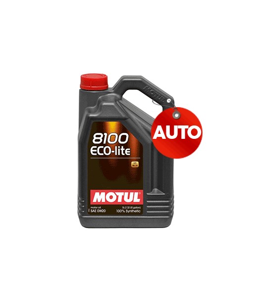 ACEITE MOTUL 8100 ECO LITE 0W20 5L