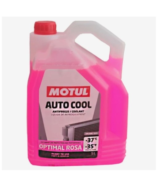 MOTUL AUTO COOL OPTIMAL ROSA -37ºC 5L