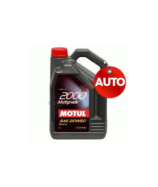 ACEITE MOTUL 2000 MULTIGRADE 20W50 5L