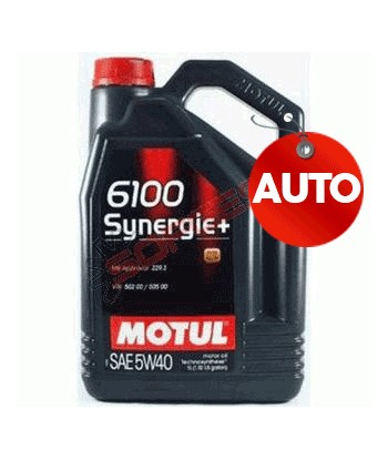 ACEITE MOTUL 6100 SYNERGIE+ 5W40 5L