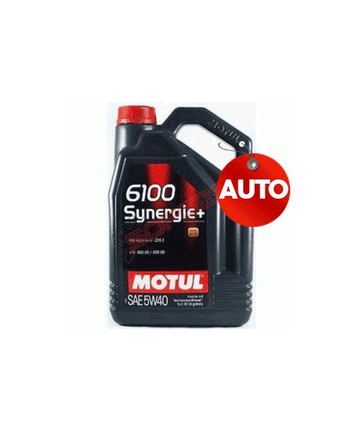 ACEITE MOTUL 6100 SYNERGIE+ 5W40 5L