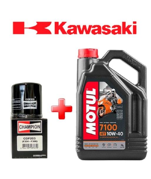 PACK ACEITE MOTUL 7100 10W40 4L + FILTRO HF303