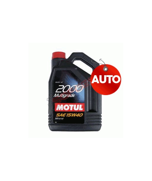 ACEITE MOTUL 2000 MULTIGRADE 15W40 5L