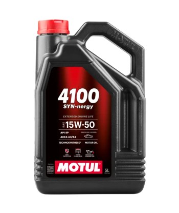 ACEITE MOTUL 4100 SYN-NERGY 15W50 5L