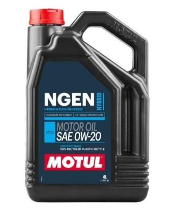 ACEITE MOTUL NGEN HYBRID 0W20 4L