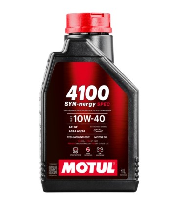 ACEITE MOTUL 4100 SYN-NERGY SPEC 10W40 1L
