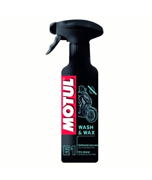 MOTUL E1 WASH & WAX LIMPIA EN SECO CERA 400ML