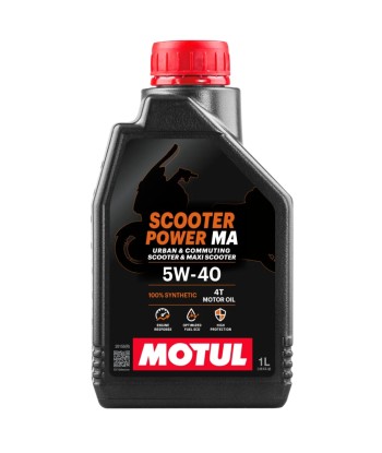 ACEITE MOTUL SCOOTER POWER 4T 5W40 MA 1L