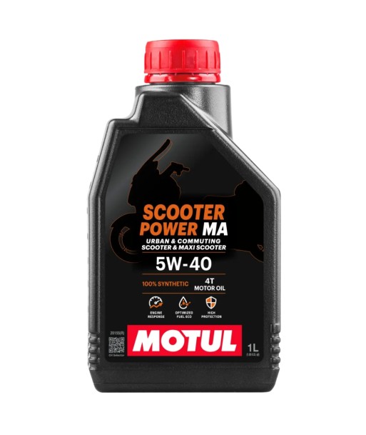 ACEITE MOTUL SCOOTER POWER 4T 5W40 MA 1L