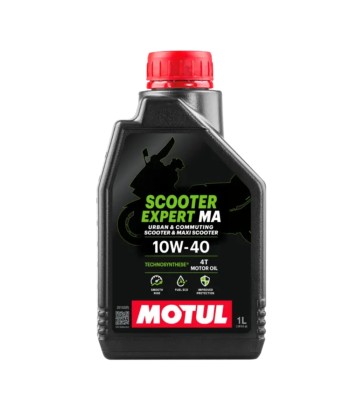 ACEITE MOTUL SCOOTER EXPERT 4T 10W40 MA 1L