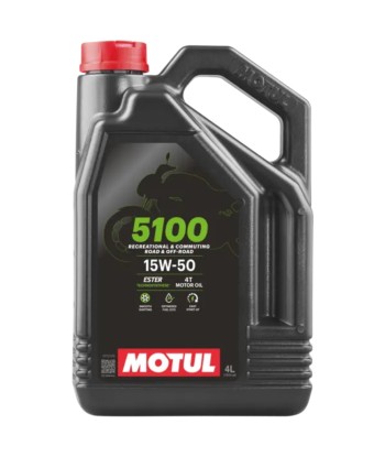 ACEITE MOTUL 5100 15W50 4T 4L