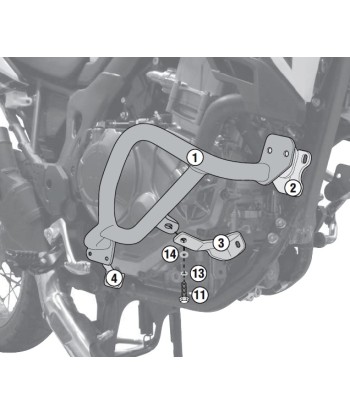 DEFENSA MOTOR HONDA AFRICA TWIN 1000 16/17