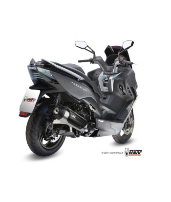 ESCAPE COMPLETO 1x1 MIVV URBAN ST. STEEL KYMCO XCITING 400 2013   2016