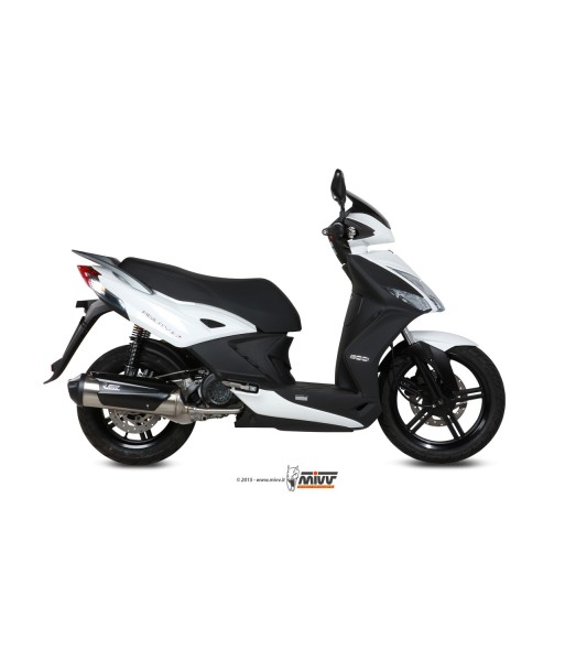 ESCAPE COMPLETO 1x1 MIVV URBAN ST. STEEL KYMCO PEOPLE S 125 2008   2009