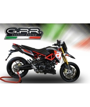 Escape GPR Aprilia Dorsoduro 900 2017/2020 e4 - Furore Nero