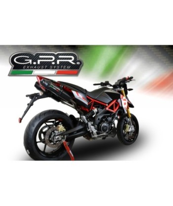 Escape GPR Aprilia Dorsoduro 900 2017/2020 e4 - Furore Nero
