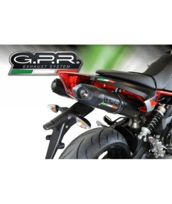 Escape GPR Aprilia Dorsoduro 900 2017/2020 e4 - Furore Nero