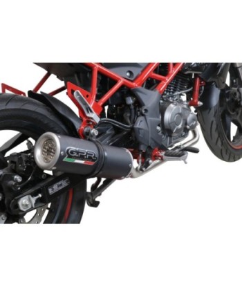 Escape GPR Benelli Bn 125 2018/2020 e4 - M3 Black Titanium