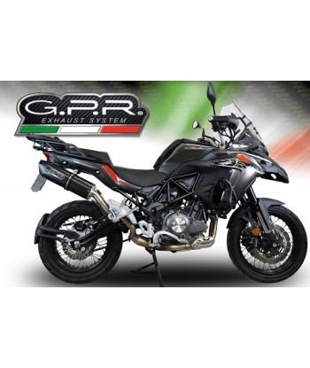 Escape GPR Benelli Trk 502 X 2021/2024 e5 - Furore Evo4 Nero