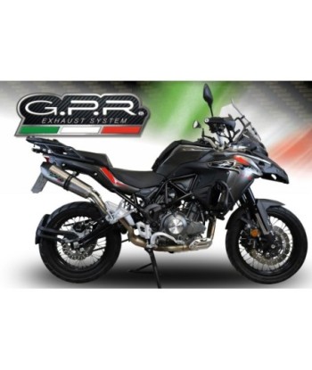 Escape GPR Benelli Trk 502 X 2021/2024 e5 - New Grand Prix Evo Titanium
