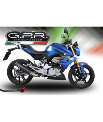 Escape GPR Bmw G 310 R 2022/2024 e5 - M3 Black Titanium