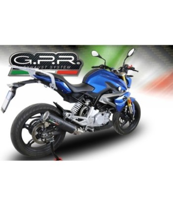 Escape GPR Bmw G 310 R 2022/2024 e5 - M3 Black Titanium