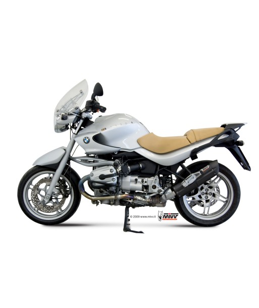 ESCAPE MIVV SUONO BLACK with carbon caps BMW R 1150 R 2000   2006