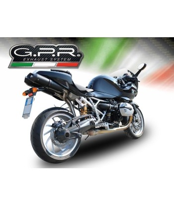 Escape GPR Bmw R 1200 S 2006/2008 - Furore Nero