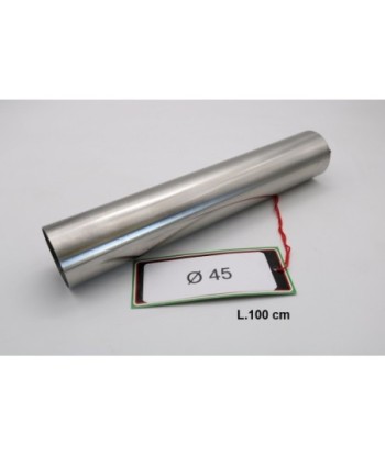 Escape GPR Cafè Racer Tubo inox D. 45mm X 1mm L.1000mm - Tubo inox D. 45mm X 1mm L.1000mm