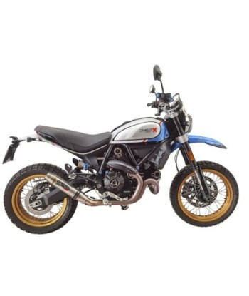 Escape GPR Ducati Scrambler 800 Desert Sled - DS Fasthouse 2021/2024 e5 - Deeptone Inox