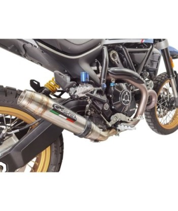 Escape GPR Ducati Scrambler 800 Icon - Icon Dark 2021/2022 e5 - Deeptone Inox