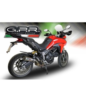 Escape GPR Ducati Multistrada 950 2021/2024 e5 - M3 Titanium Natural