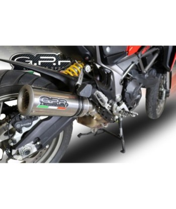 Escape GPR Ducati Multistrada 950 2021/2024 e5 - M3 Titanium Natural