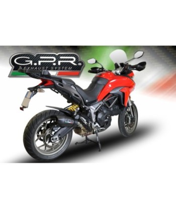 Escape GPR Ducati Multistrada 950 2021/2024 e5 - New Grand Prix Evo Black Titanium