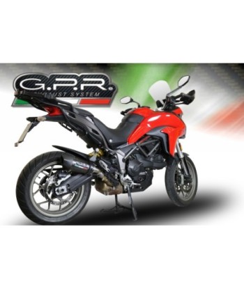 Escape GPR Ducati Multistrada 950 2021/2024 e5 - New Grand Prix Evo Poppy