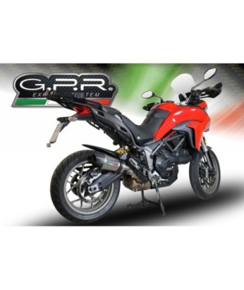 Escape GPR Ducati Multistrada 950 2021/2024 e5 - New Grand Prix Evo Titanium